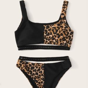 Shein cheetah bikini